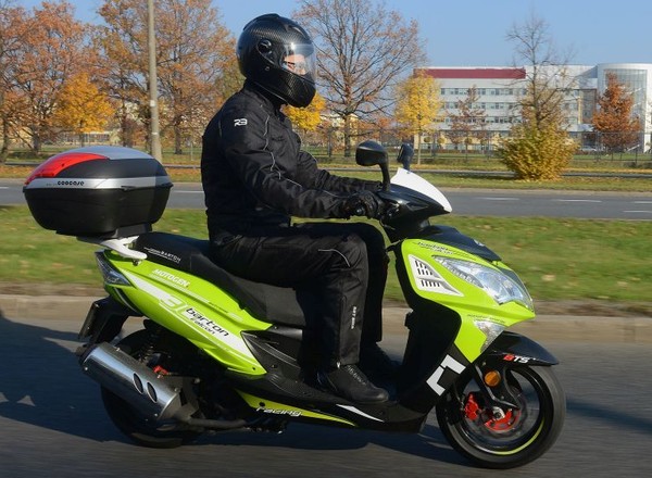 Długi dystans: skuter Barton Falcon 125 po pierwszym przeglądzie - #2
