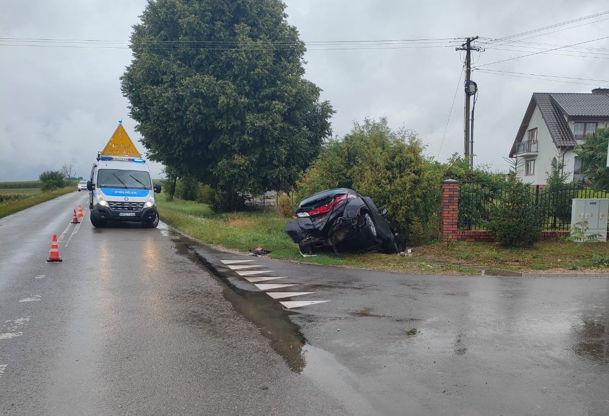 Spowodował wypadek. Policjanci go sprawdzili i prawda wyszła na jaw