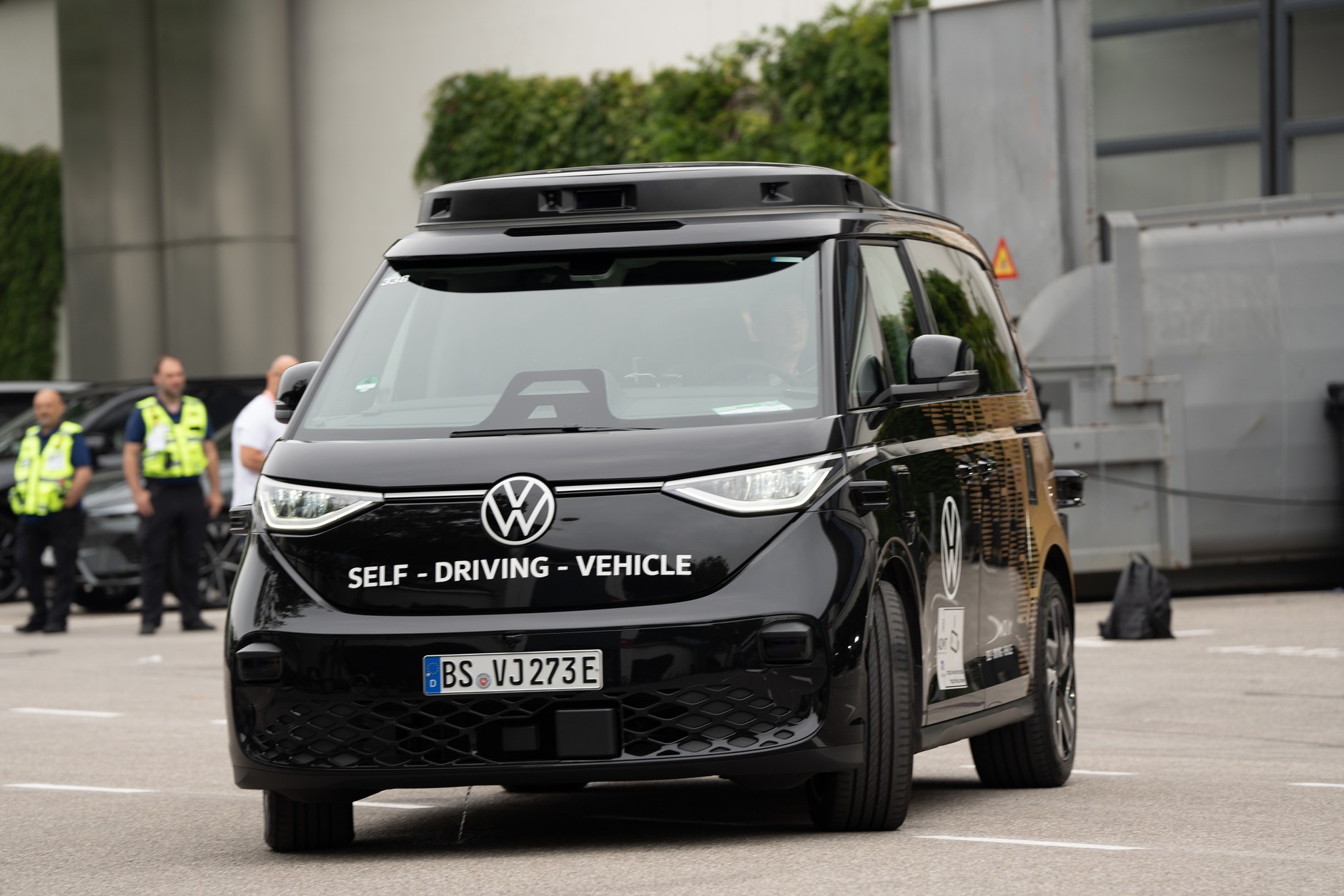 Autonomiczny Volkswagen ID. Buzz