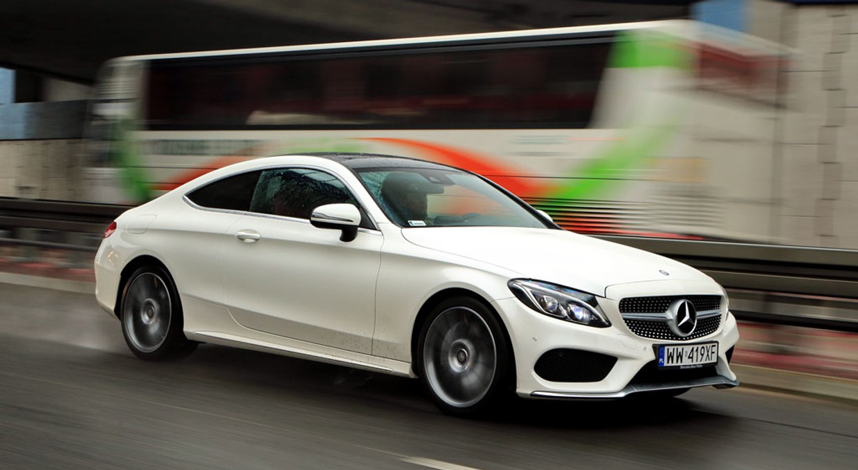 Mercedes C 250 coupe - sport i elegancja
