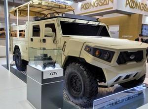 Wojskowa Kia KLTV - Koreańczycy mają swojego Humvee
