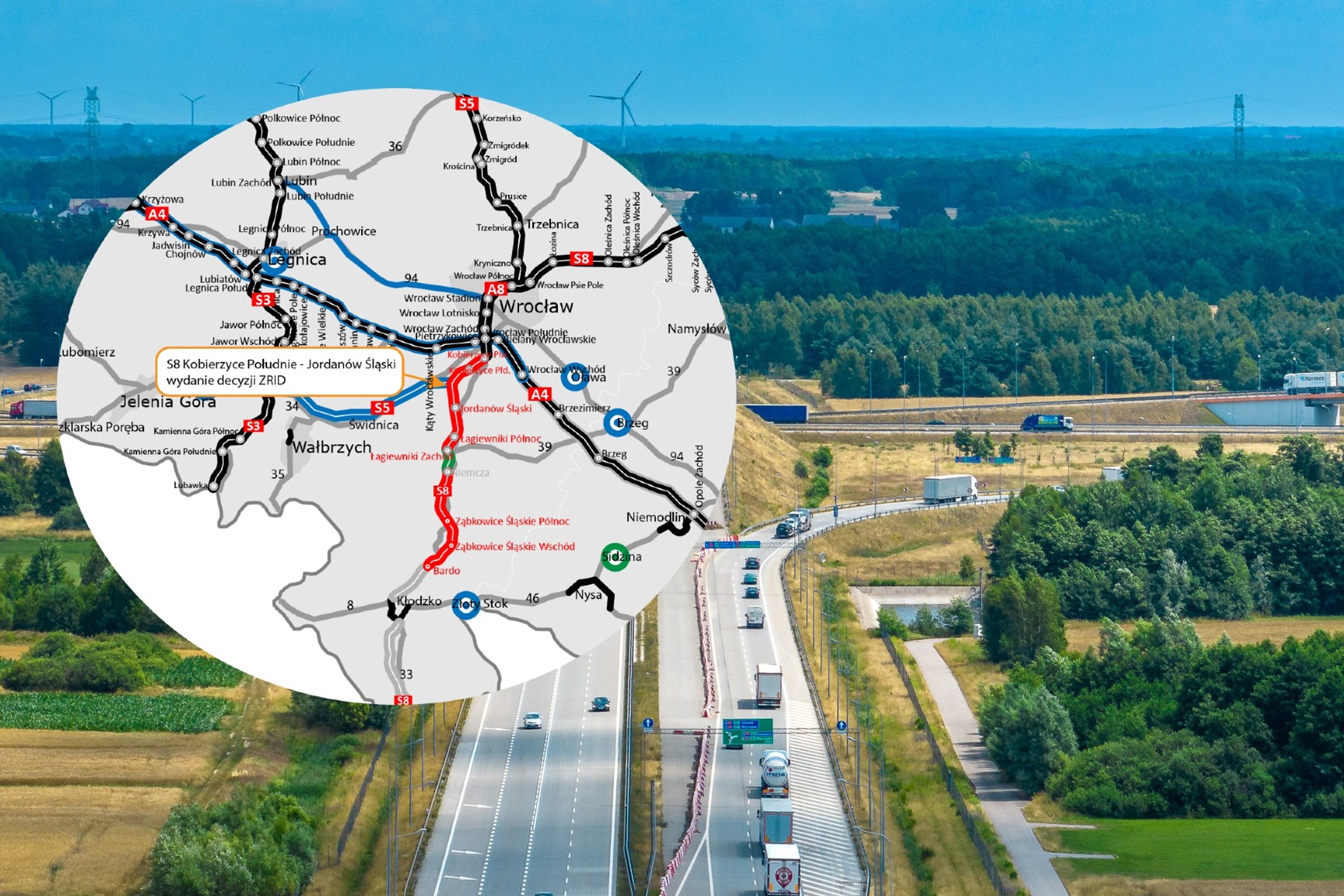 Droga S8 rusza do Czech. Zielone światło dla kolejnego odcinka. Jak wygląda postęp prac?