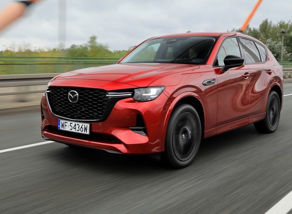 Oszczędna w mieście, szybka na trasie. Pierwszy test nowej Mazdy CX-60 2.5 PHEV
