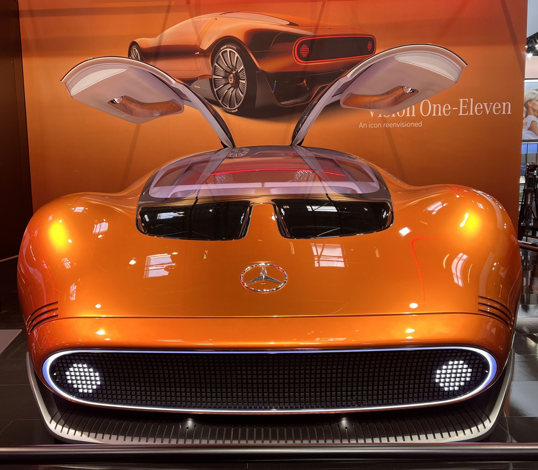 Mercedes Vision One-Eleven na salonie IAA Mobility 2023 w Monachium