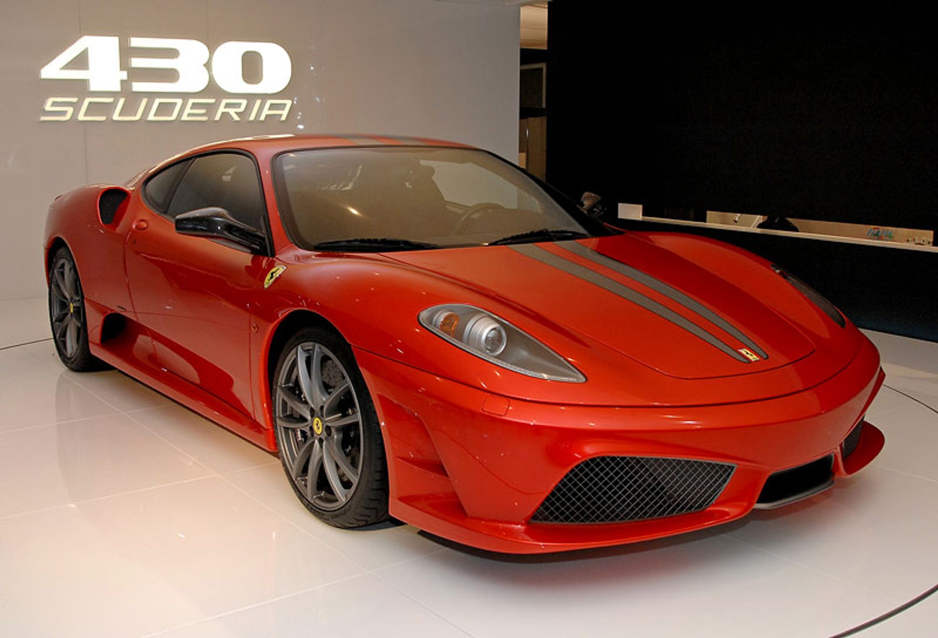 IAA Frankfurt 2007: Ferrari F430 Scuderia – premiera z Michaelem Schumacherem