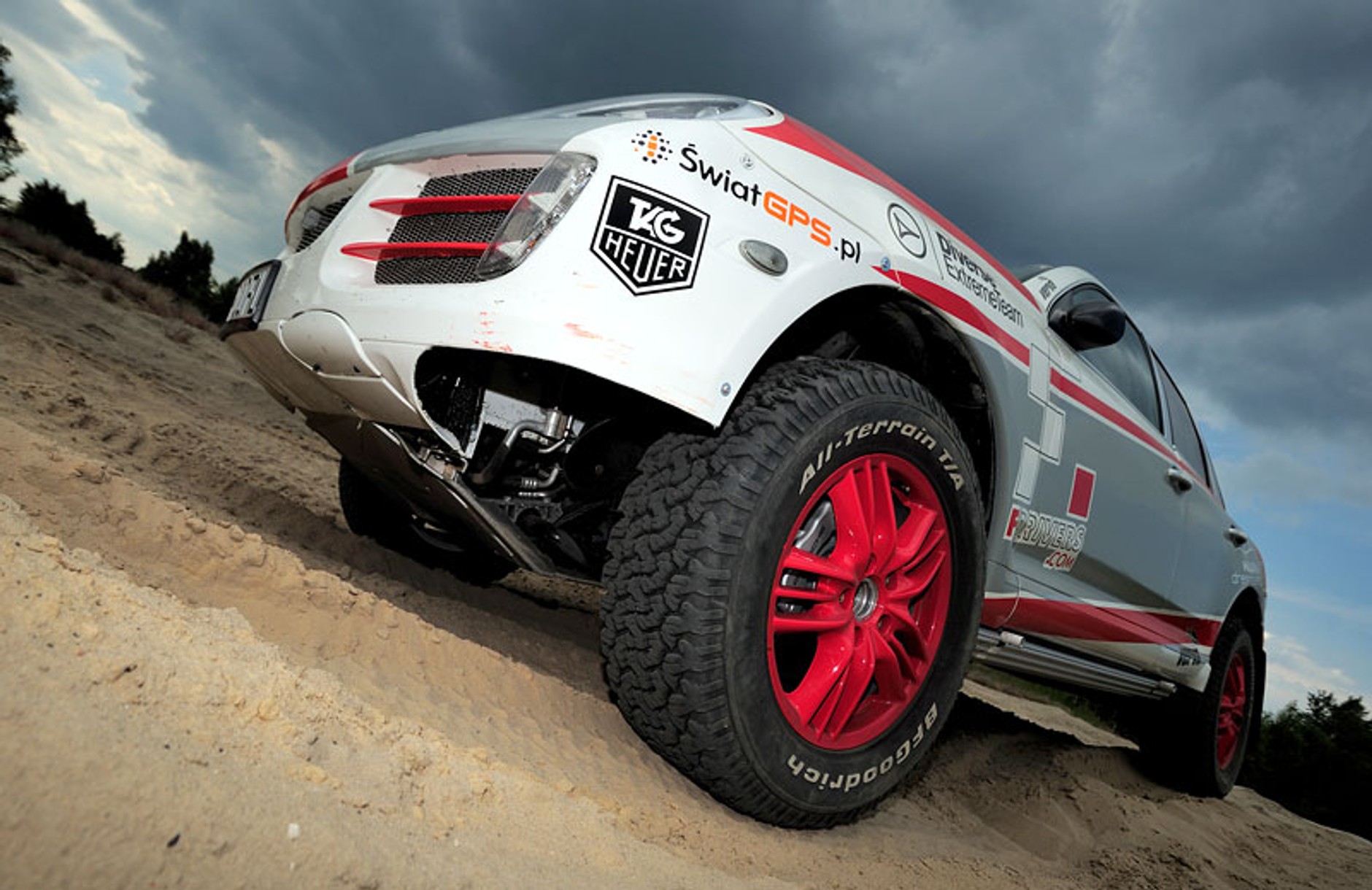 Porsche Cayenne STT Racing: Komornicki i Marton - testy nowego samochodu (fotogaleria)