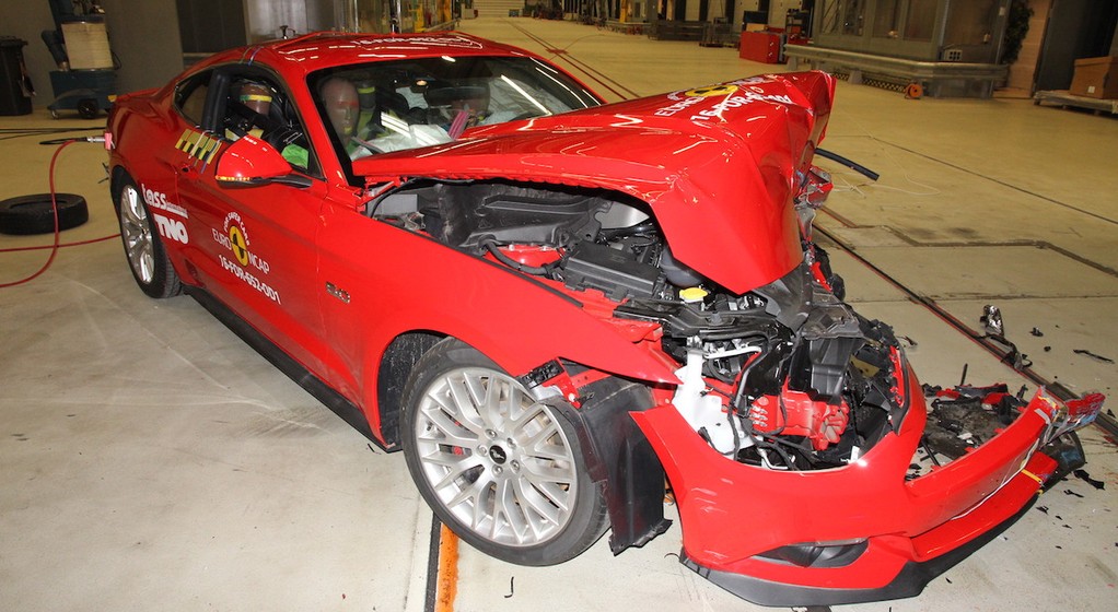 Ford Mustang - testy Euro NCAP