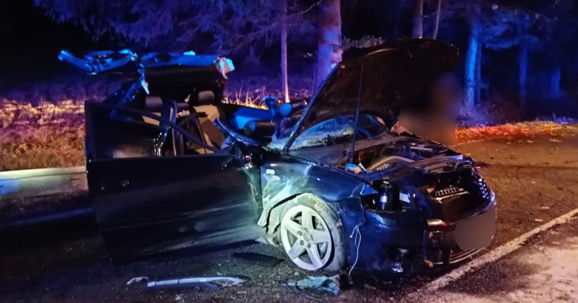 Wypadek Audi na Słowacji
