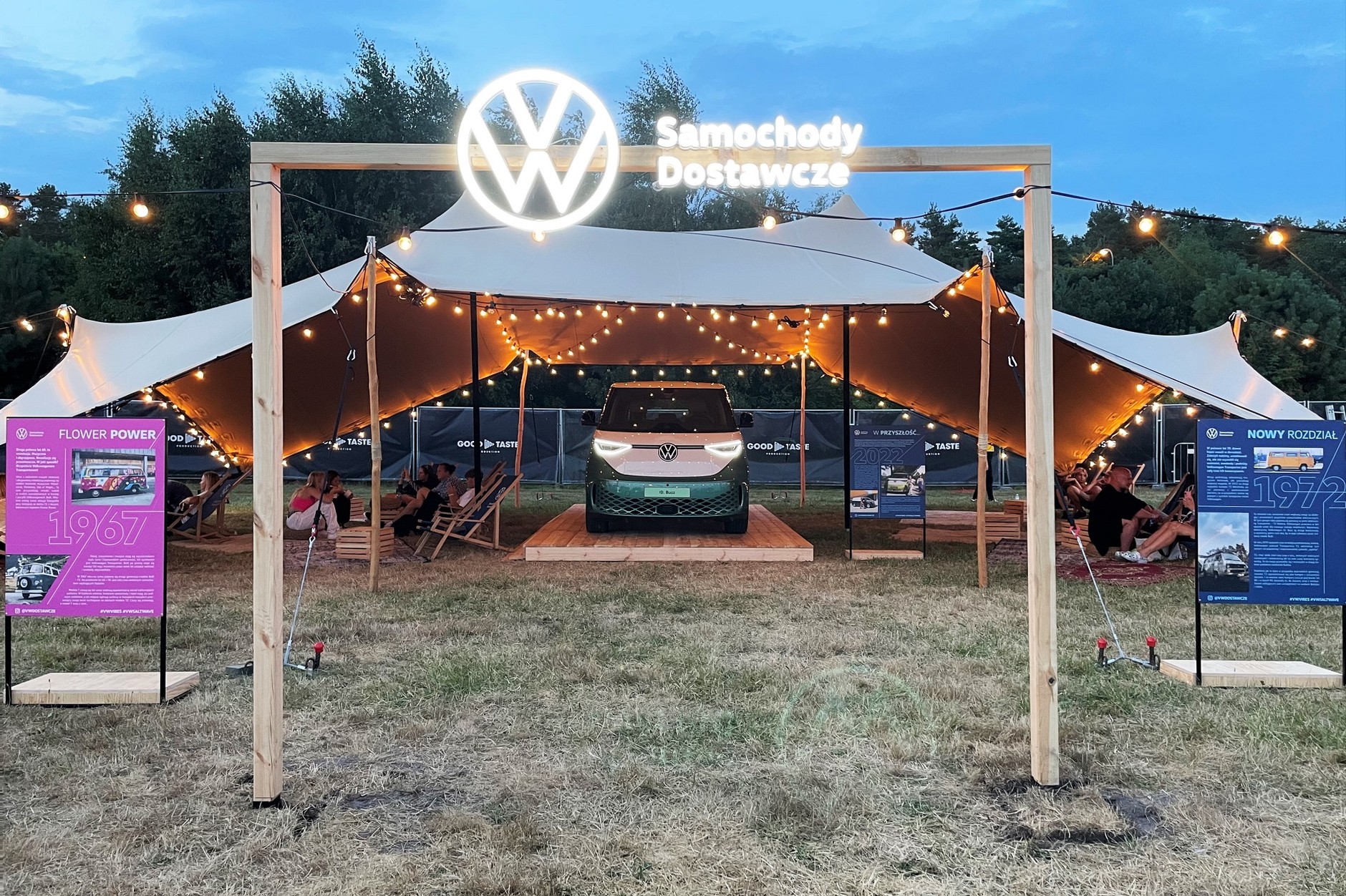 Volkswagen ID. Buzz na festiwalu Salt Wave w Jastarni