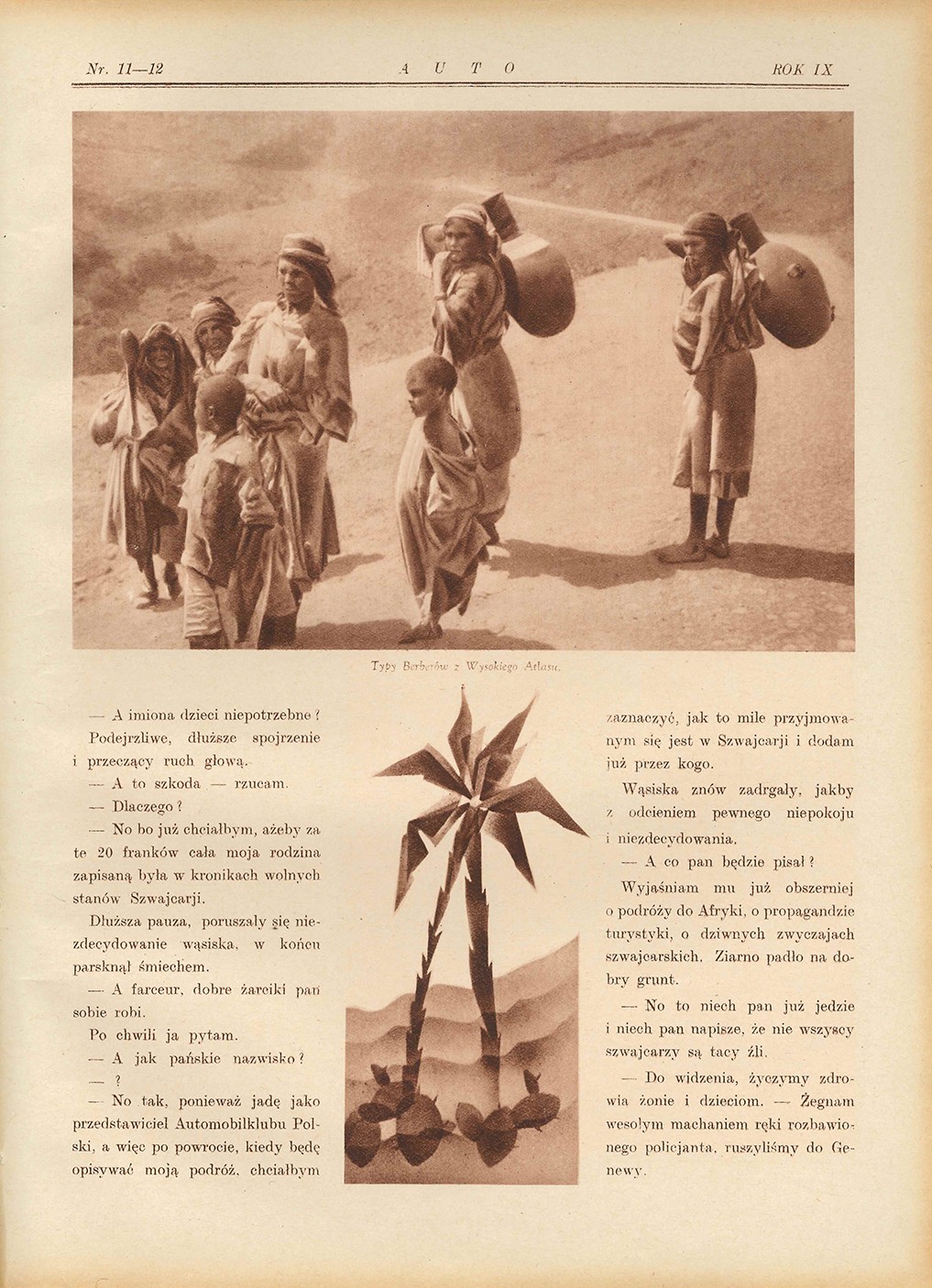 Wycieczka do Afryki w 1930 roku