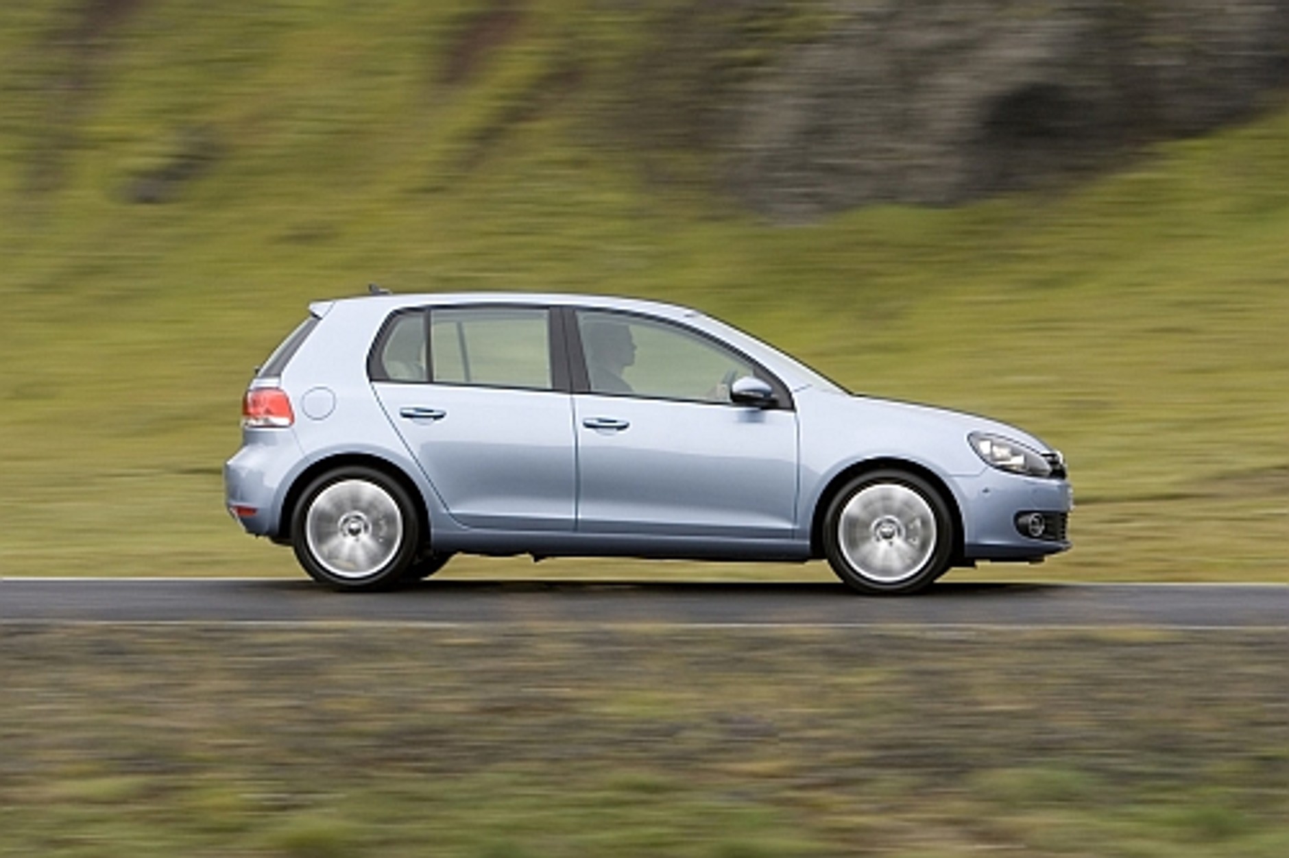 Golf VI - auto ze złotą kierownicą