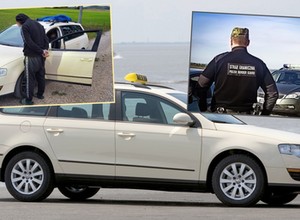 Passat w "budyniu" skrywał niespodziankę. Kierowcę zatrzymała Straż Graniczna
