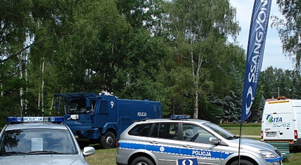 Radiowozy od SsangYonga