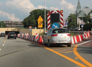 Otwarto tunel na Wisłostradzie