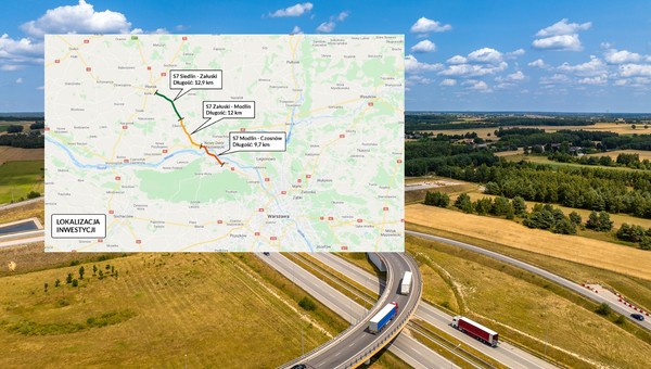 Kiedy kierowcy dostaną ostatnie odcinki S7 na północ od Warszawy? Jest data