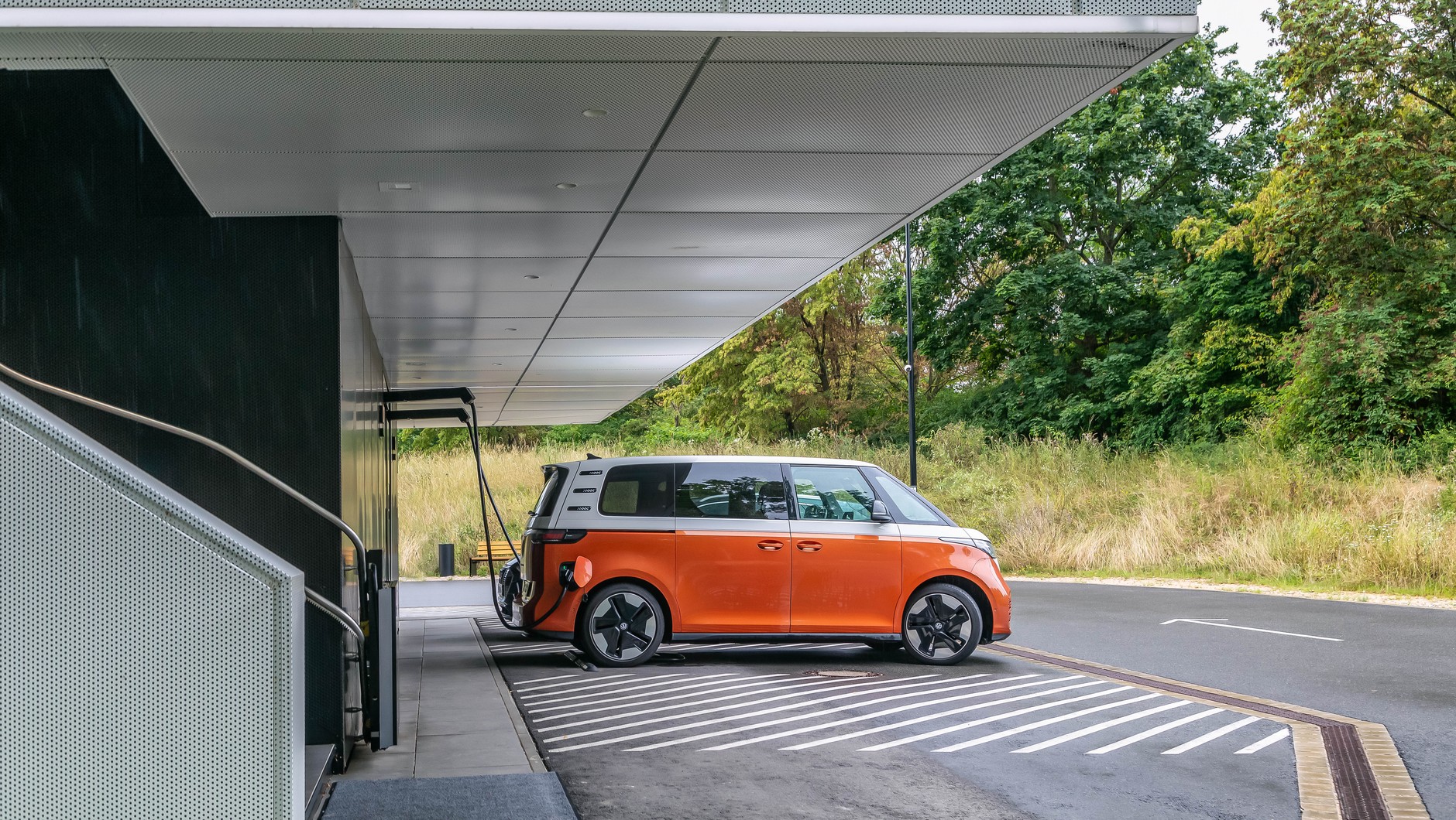 Hub ładowania Audi w Norymberdze w Niemczech