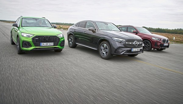 Audi Q5 Sportback kontra BMW X4 i Mercedes GLC Coupe. Który SUV jest najlepszy? Cena okazała się kluczowa