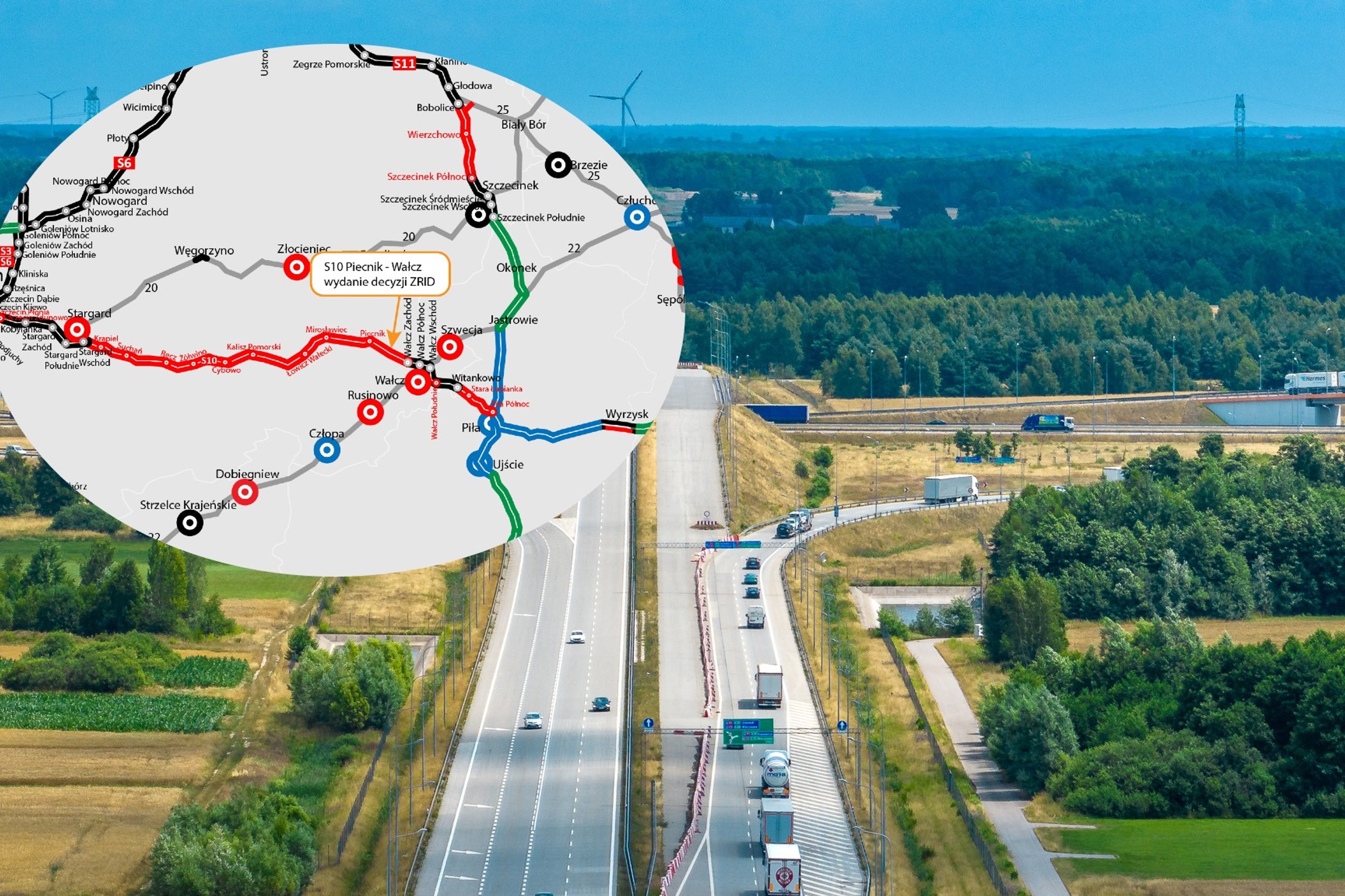 Nowa droga ekspresowa S10 z istotną decyzją. Rusza budowa odcinka za pół miliarda