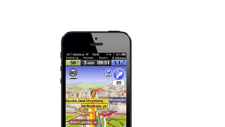 AutoMapa 3.8 dla iOS