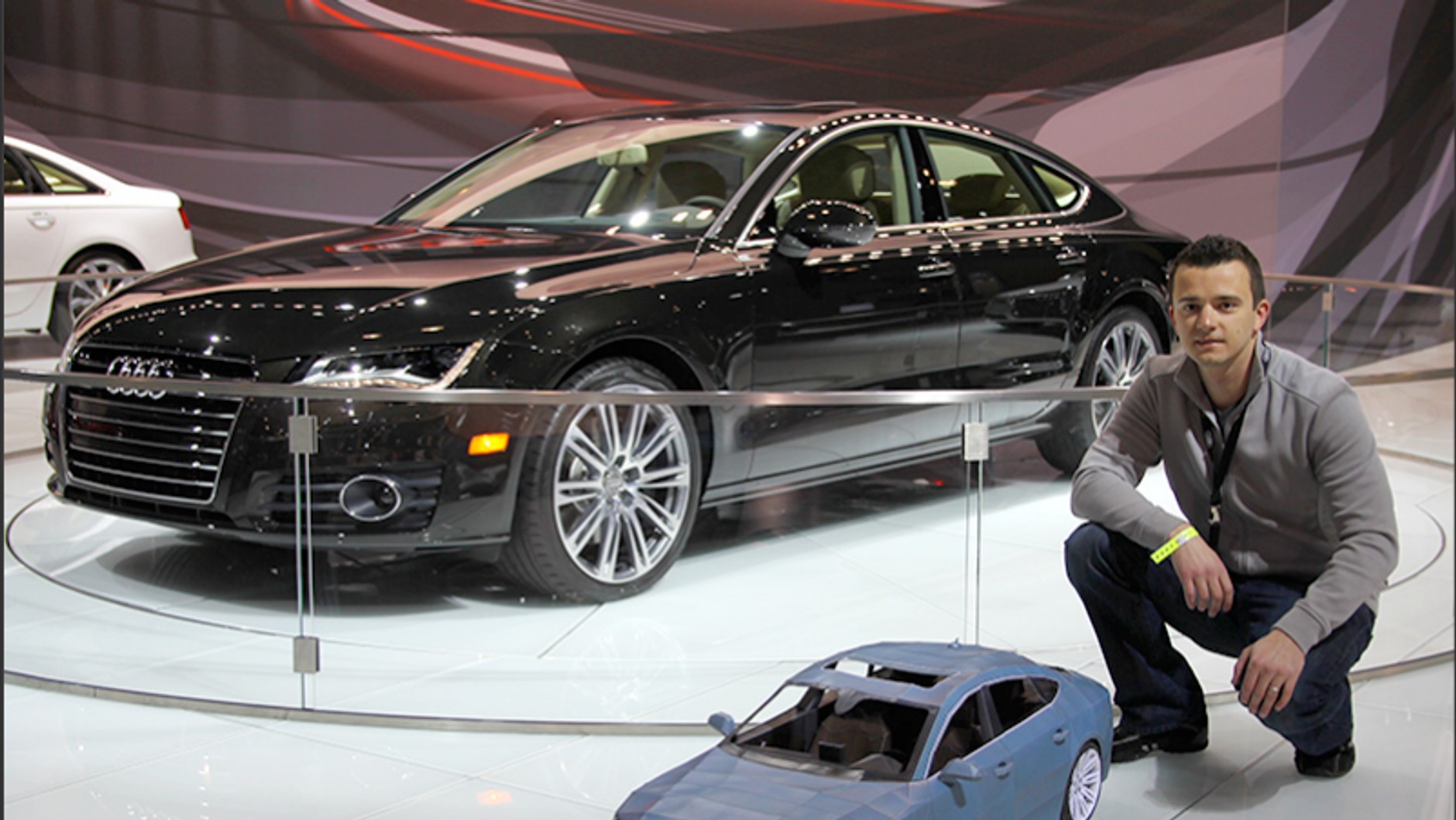 Papierowe Audi A7 (video)