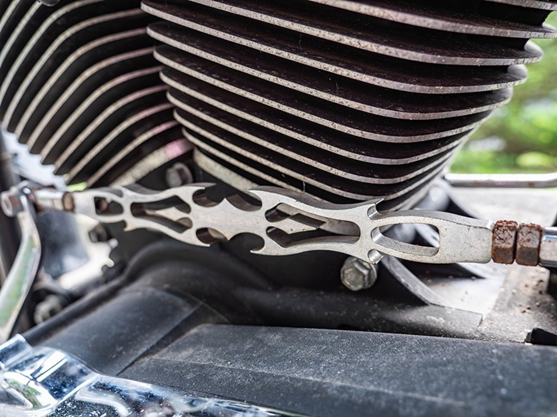 Harley-Davidson Fat Boy wystawiony na licytację