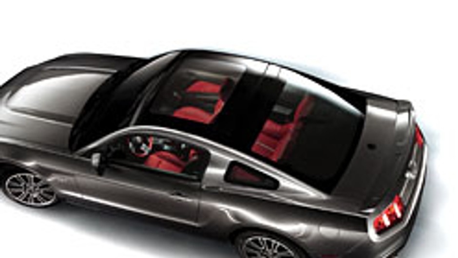 Ford Mustang 2010 Glass Roof: kultowe coupé ze szklanym dachem