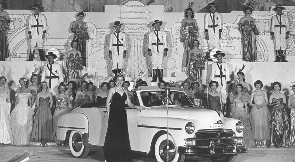 Salon samochodowy w Chicago (1950)