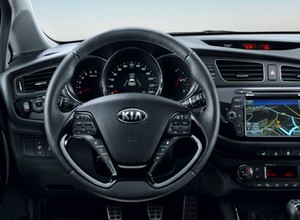Wnętrze nowej Kia cee'd kombi