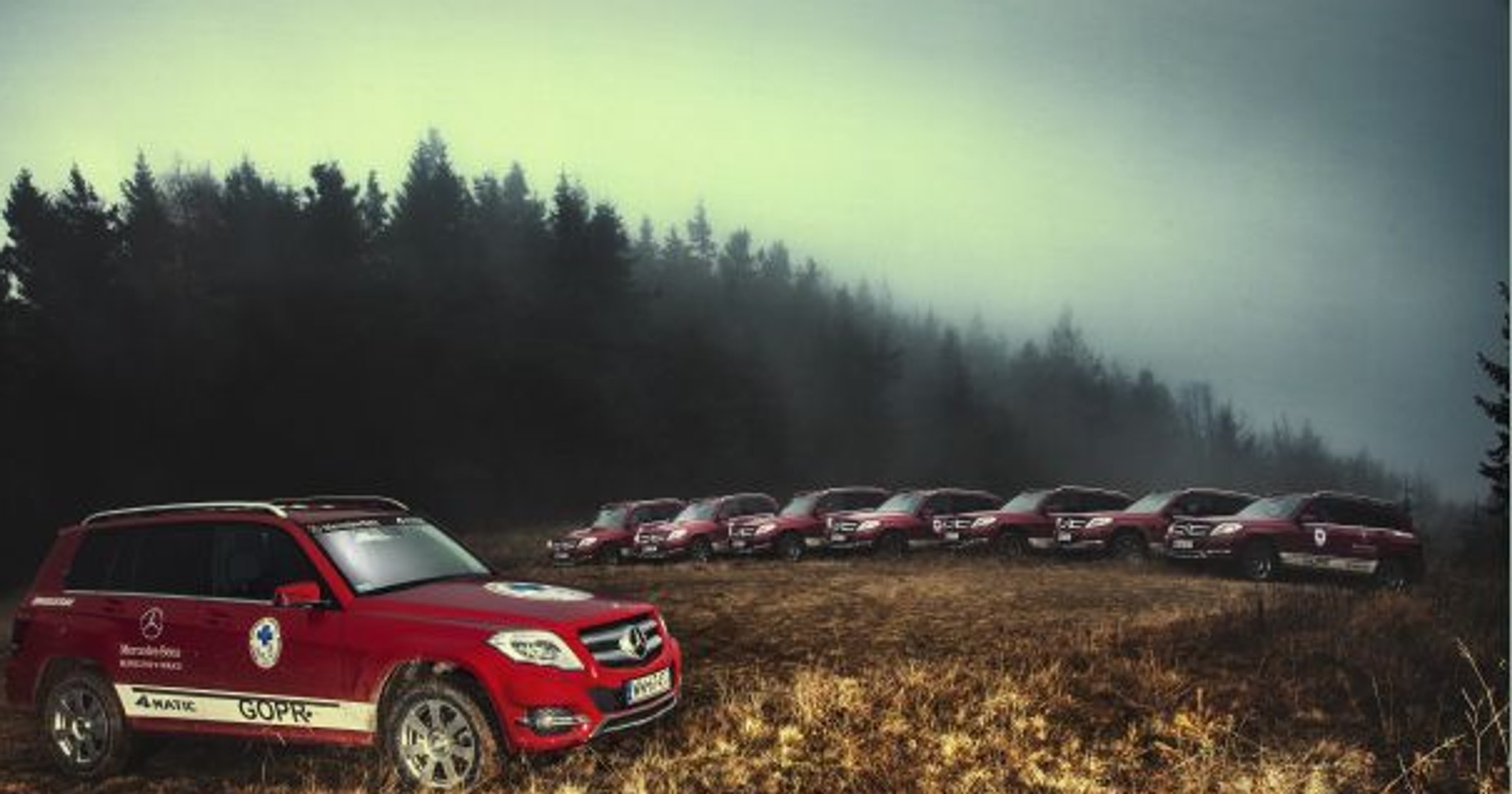 Mercedesy GLK dla GOPR-u