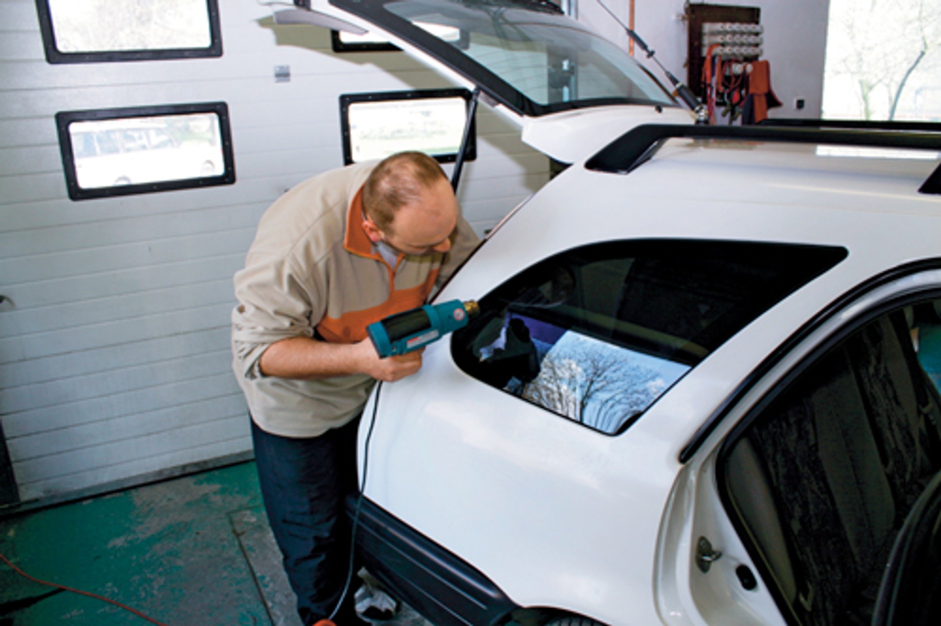 Przyciemnianie szyb - Ciemność widzę! Ciemność ... i miły chłód