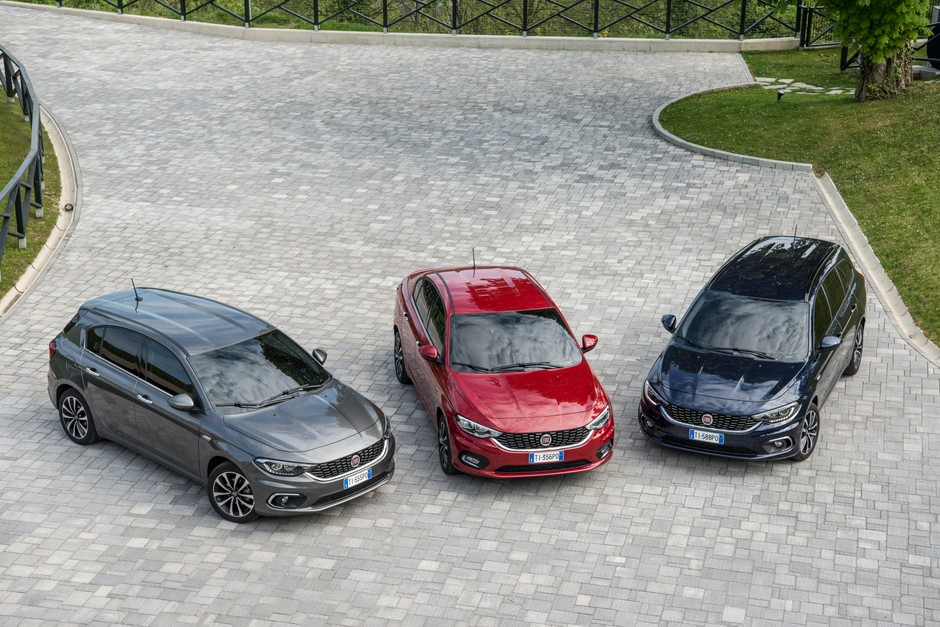 Fiat Tipo - trzy wersje nadwozia