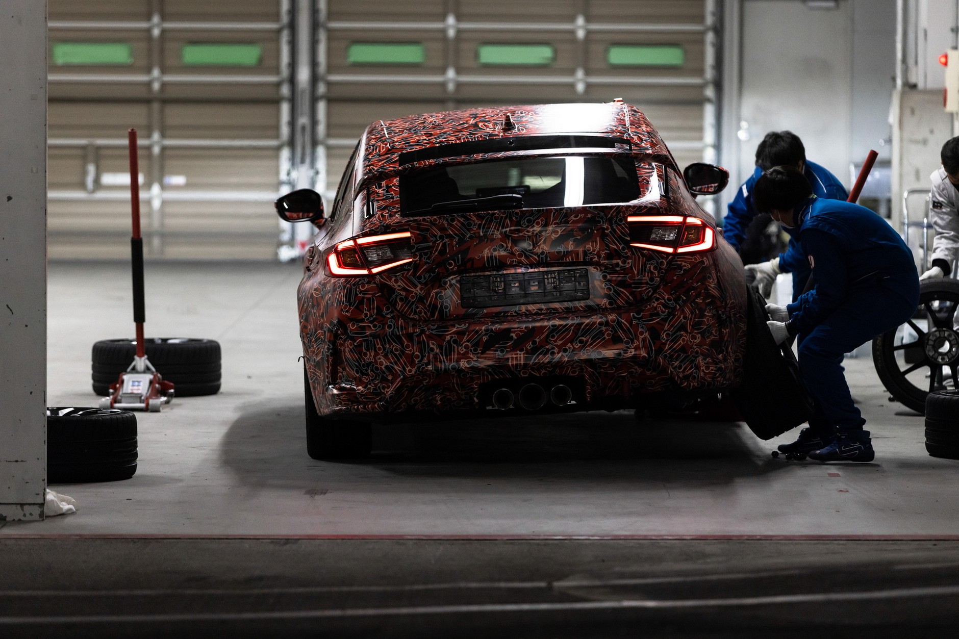 Zakamuflowana prototypowa Honda Civic Type R