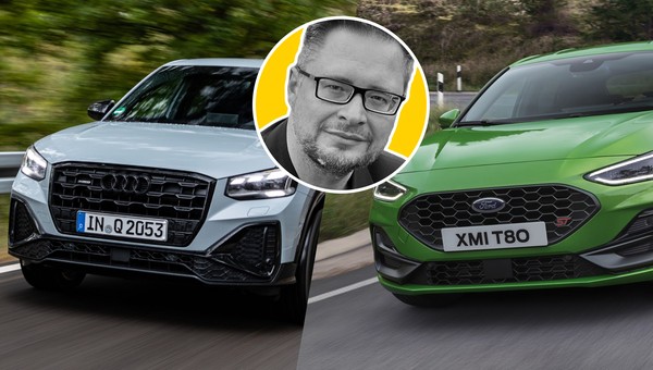 Audi Q2 (po lewej) i Ford Focus