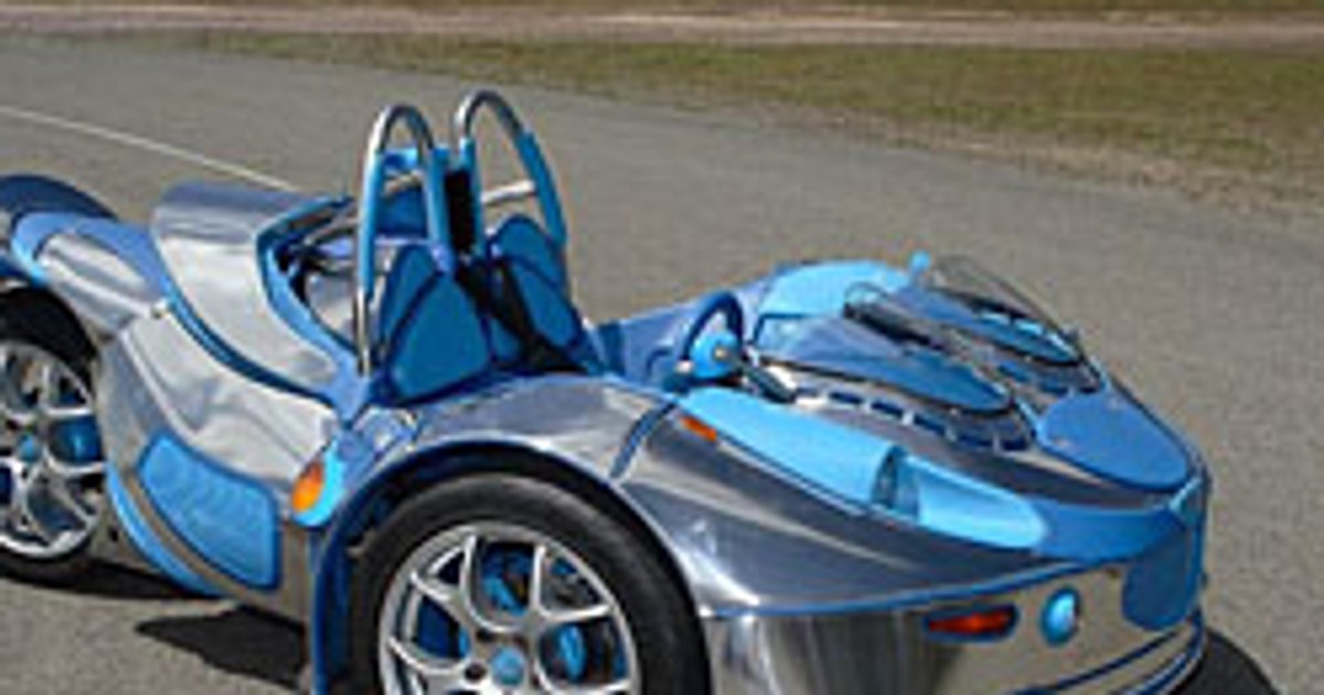 Roadster Bonning: lekki trójkołowiec