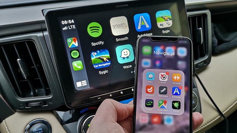 Nawigacja w telefonie