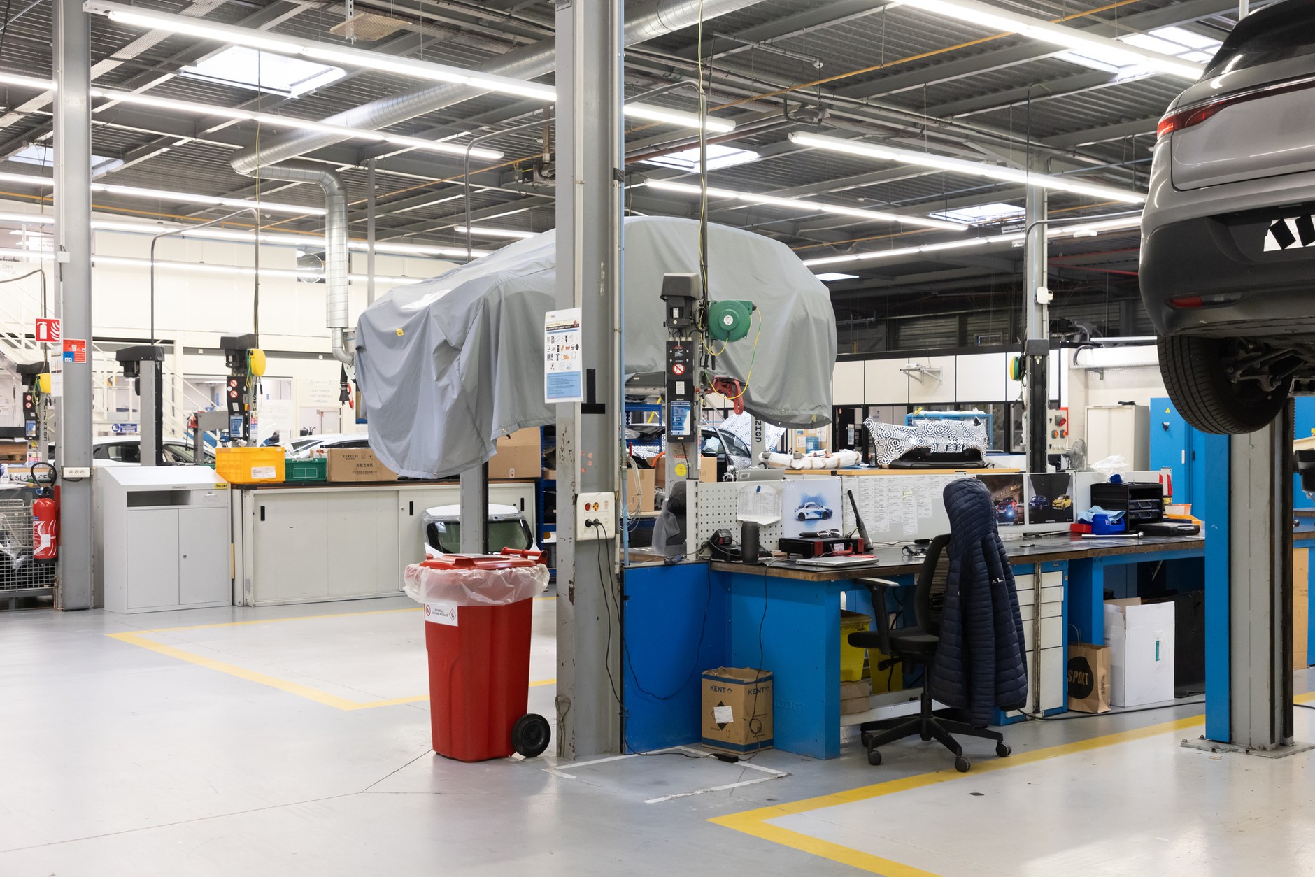 Centrum badawcze samochodów Alpine w Les Ulis