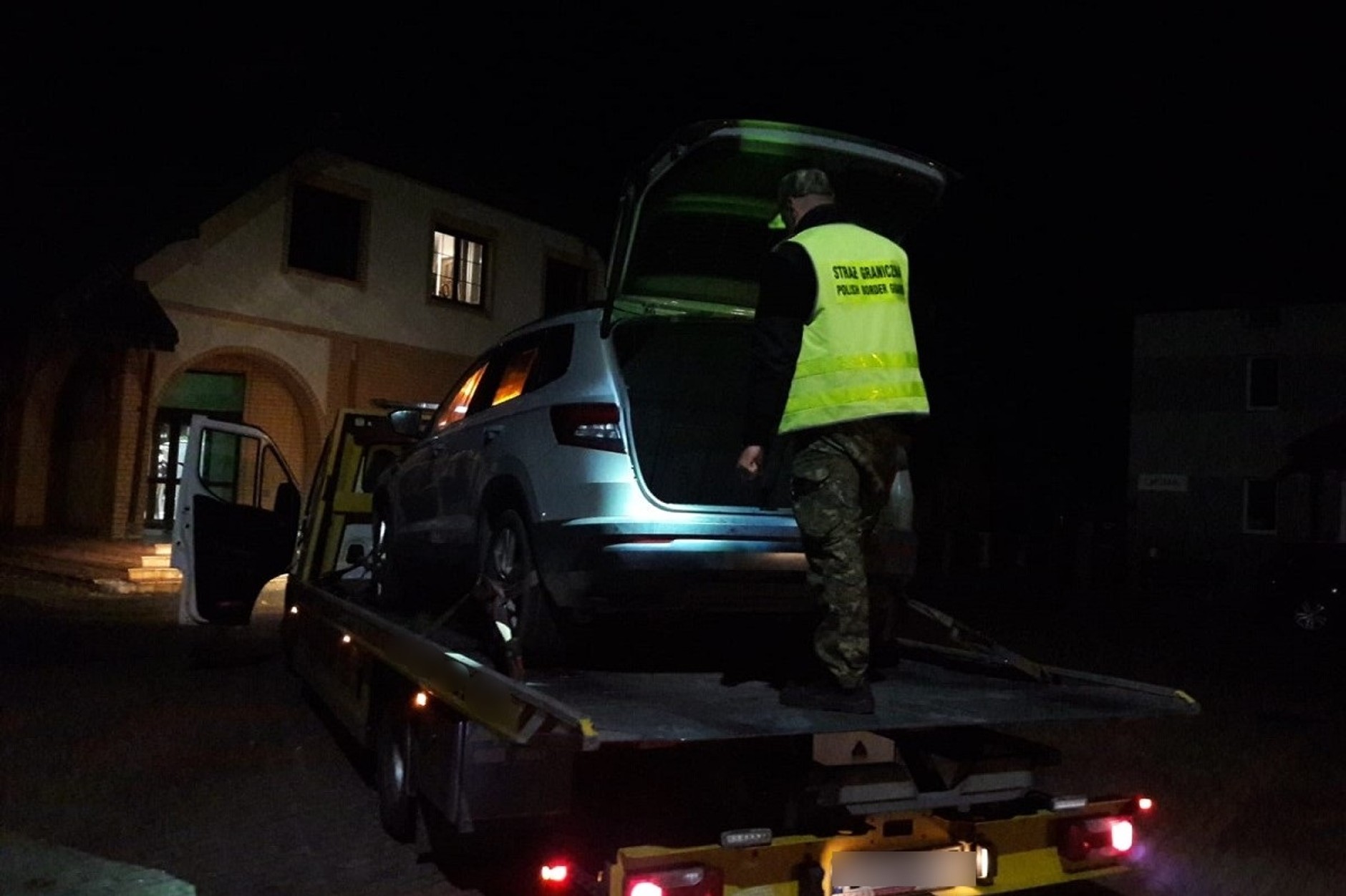 Skradziona Skoda Karoq