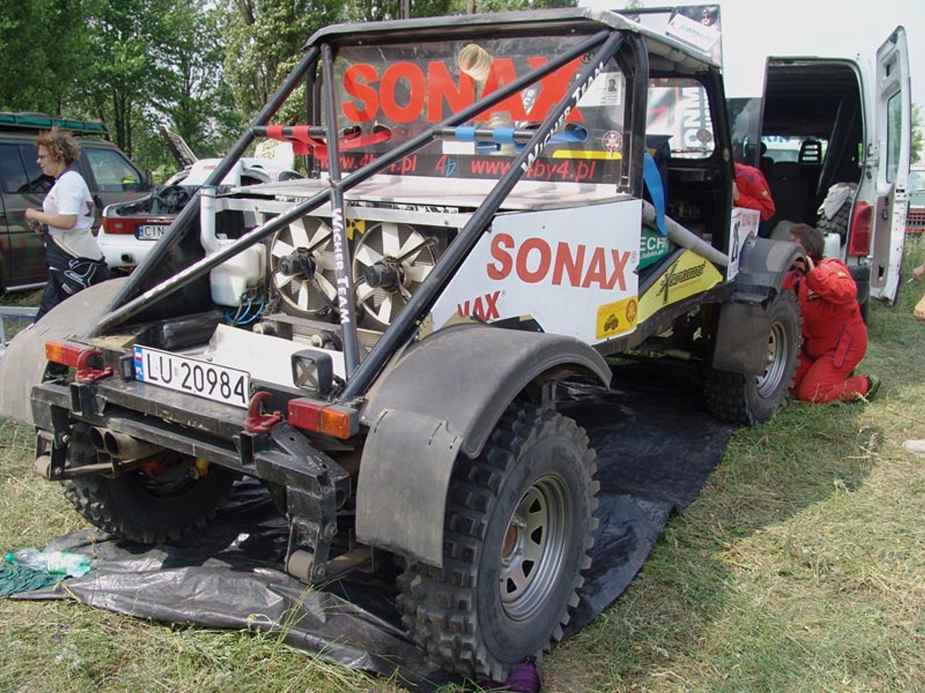 Polskie Safari 2007: w upale i piasku (fotogaleria)