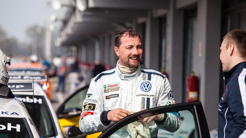Jerzy Dudek w Volkswagen Castrol Cup