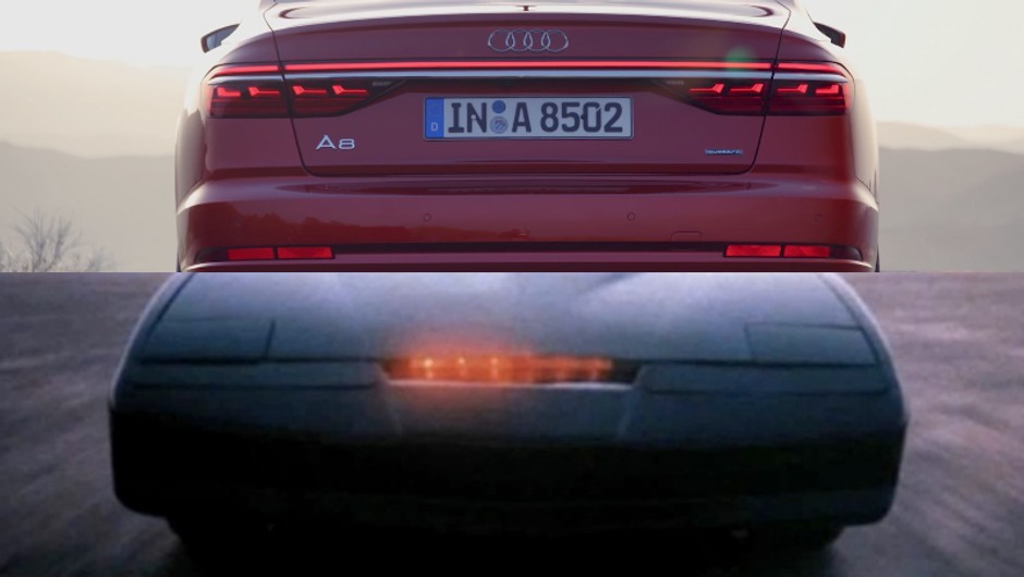 Lampy Audi A8 jak u Kitta z Night Ridera