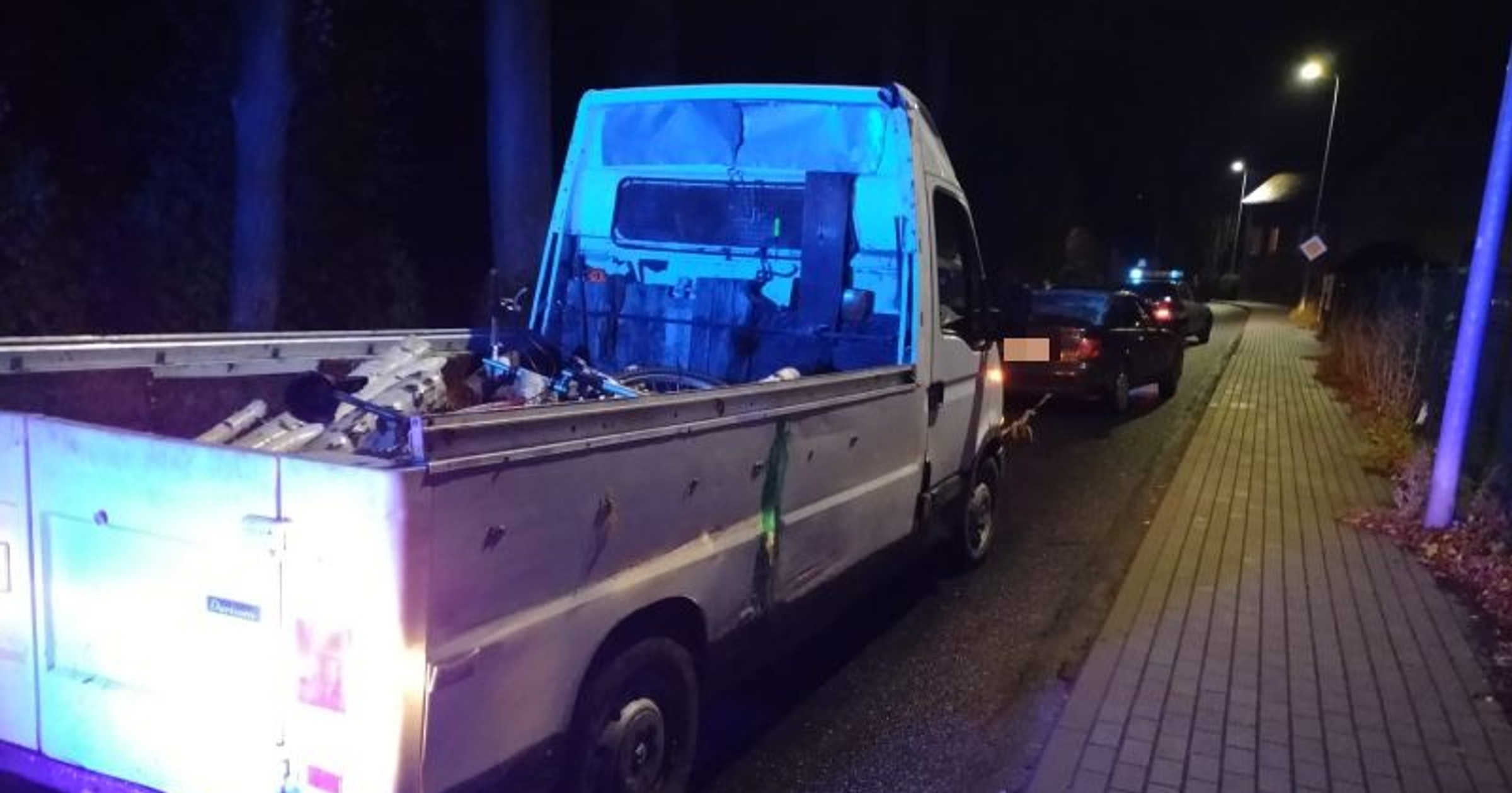 32-latek holował 23-latkę - obydwoje byli pod wpływem narkotyków