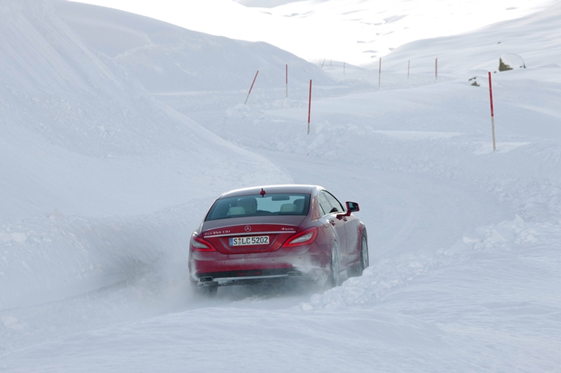 Mercedesy 4x4, duuużo zdjęć, zimą, w ładnej scenerii, ach