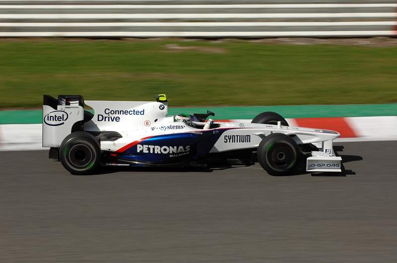 Grand Prix Belgii 2009: dwie gwiazdy wyścigu - Raikkonen i Fisichella (fotogaleria)