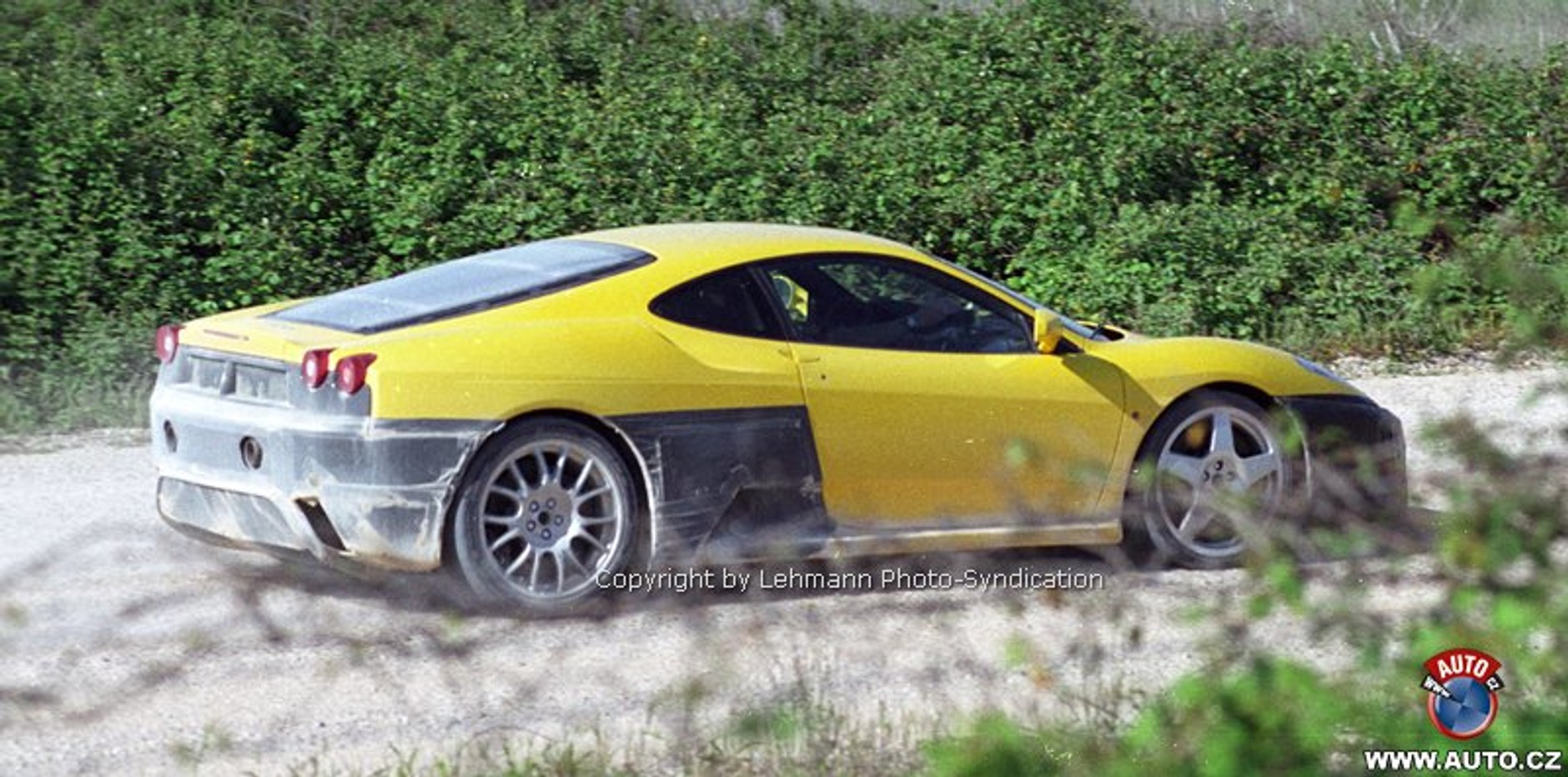 Zdjęcia szpiegowskie: Ferrari F430 Challenge Stradale