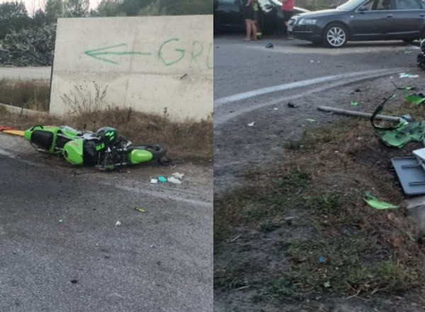 Omal nie doprowadzili do tragedii. Policjanci ustalają, kto tak naprawdę prowadził motocykl