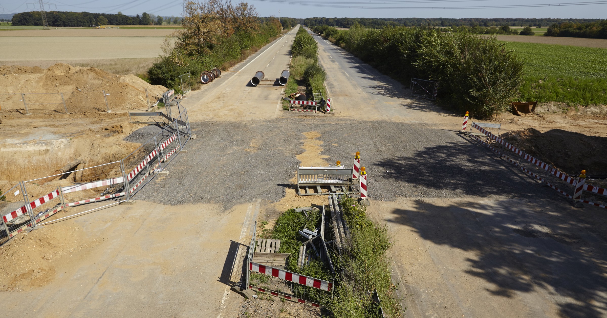 Stara autostrada A4 w Niemczech. Zdjęcie z 2016 r.
