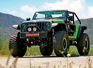 Jeep Wrangler Trailcat - driftowóz z napędem 4x4