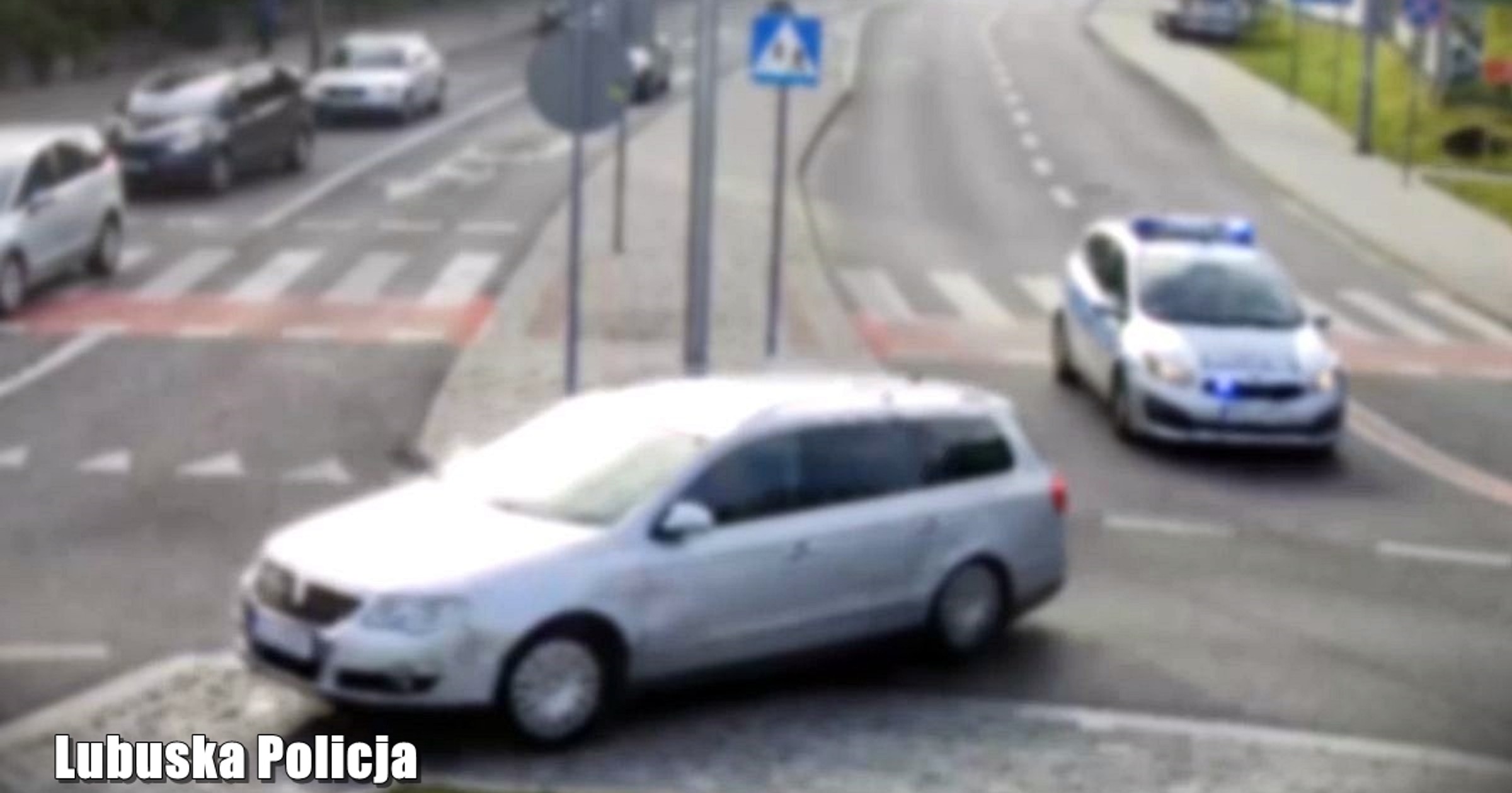 Pościg za kierowcą Passata