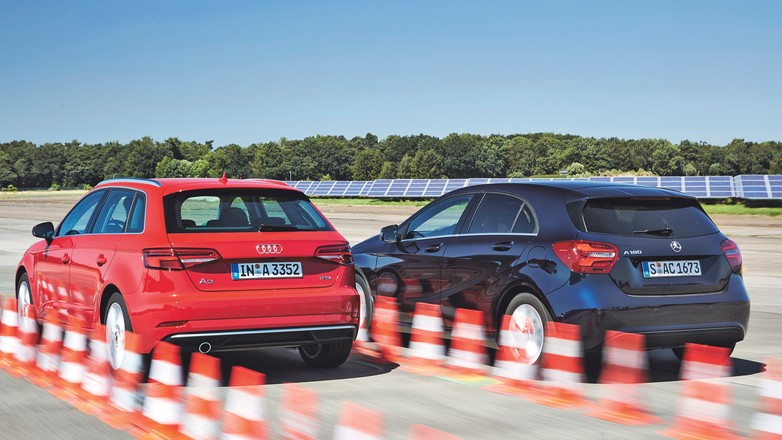 Audi A3 1.0 TFSI kontra Mercedes A180