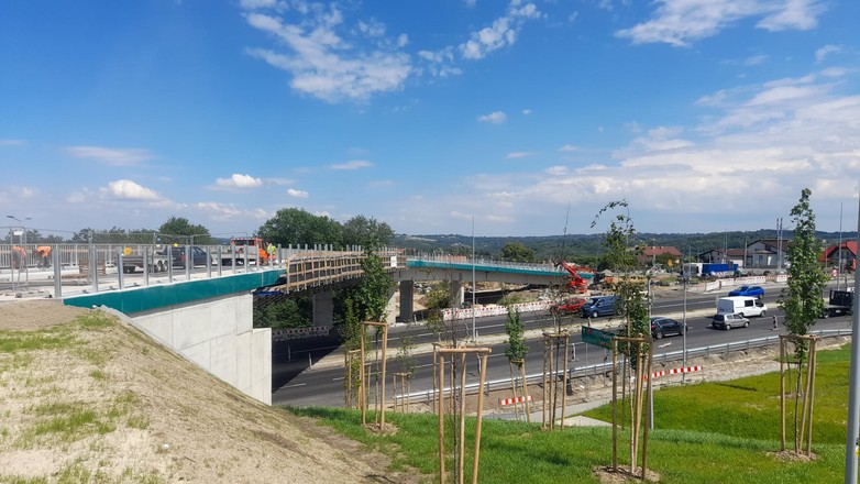 Dobiega końca budowa wiaduktu w Gaju na zakopiance